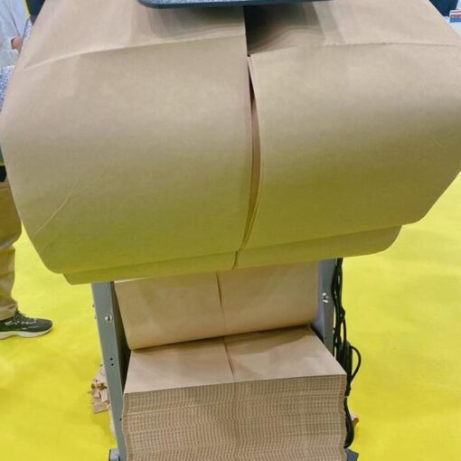 Fanfold Kraft Paper Folding Machine with C-Fold inline